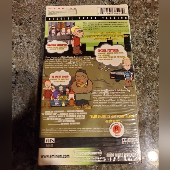Eminem & Slim Shady Show VHS bundle - Picture 13 of 13